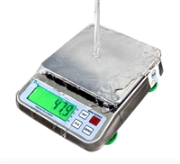 3lb x 0.0001lb - WASHDOWN DIGITAL SCALE - PERFECT FOR FOOD AND CHEMICAL INDUSTRIES