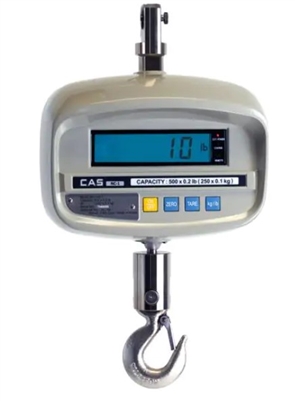CAS - 250 x 0.1 lbs - Crane Scale Legal for Trade - Wireless