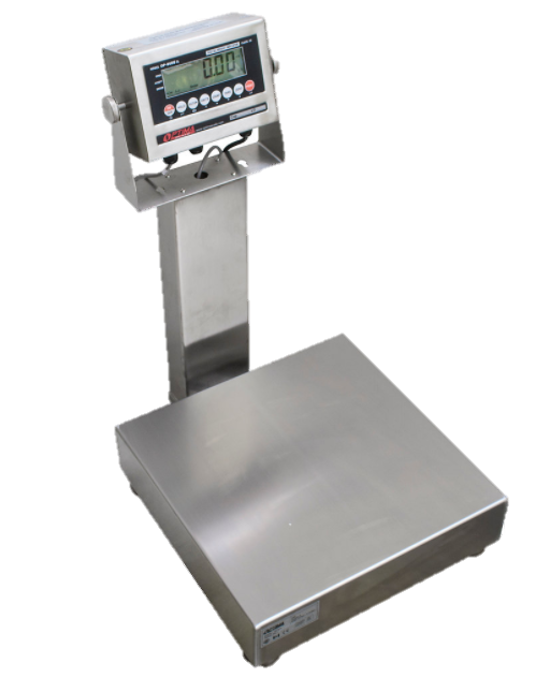 Optima Scale Digital Portable Industrial Hanging LCD Crane Scale, 500 Lb  Capacity, With Remote Control