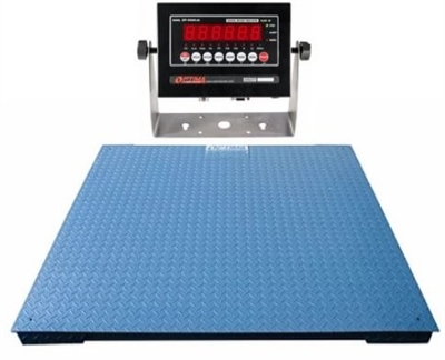 10,000 lb x 2 lb - 4' x 5' Floor Scale with Indicator - Legal for Trade