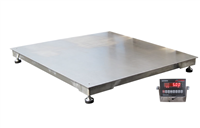 10,000 LB 4 x 4 Stainless Steel Floor scale