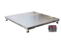 5,000 lb 5 x 5 Stainless Steel Floor scale