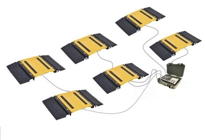 180,000 lbs Portable Truck Axle Scales
