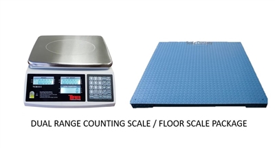 10,000 lb dual counting scale